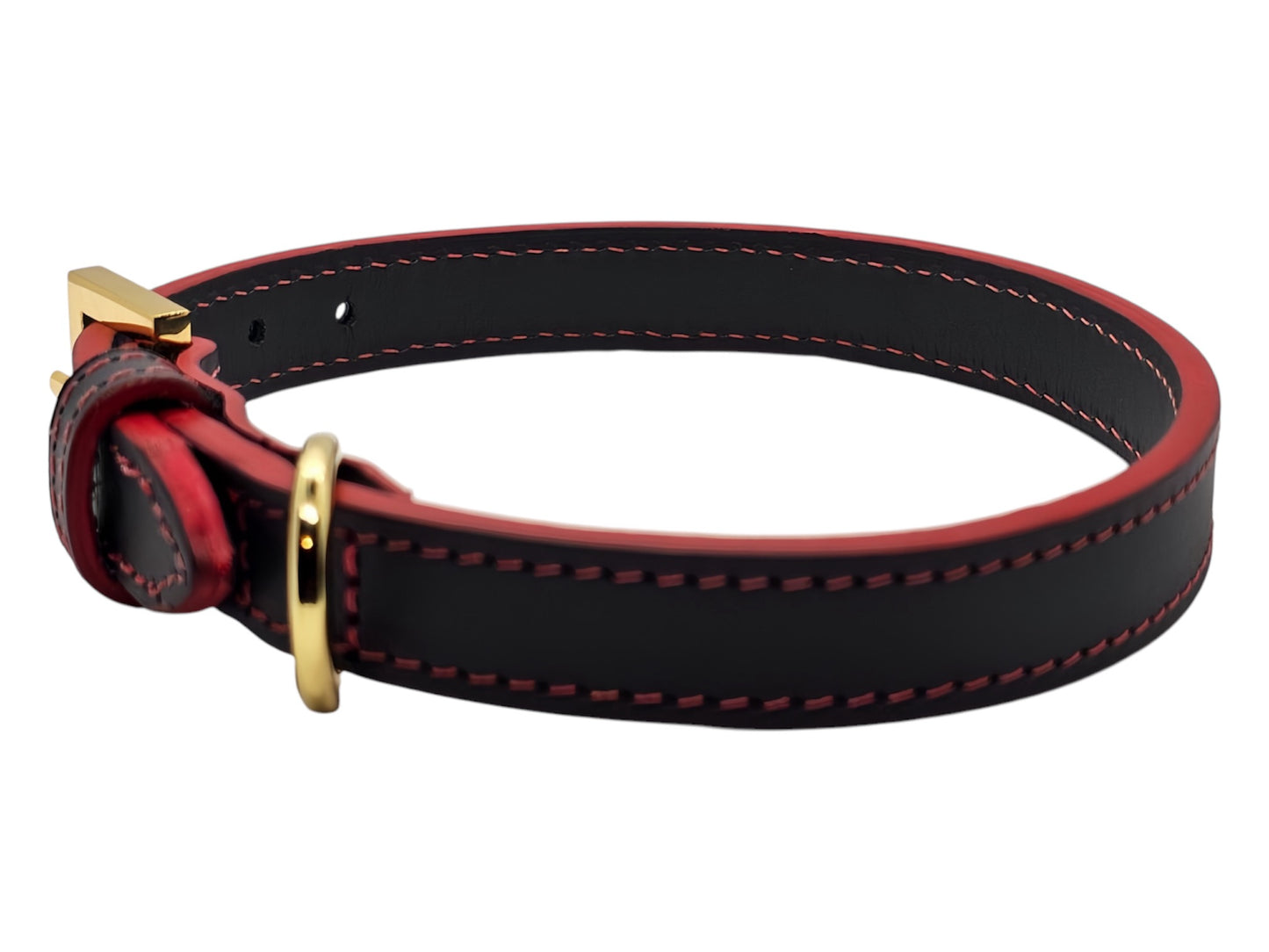 Crimson Grey Collar