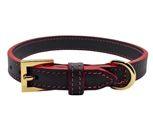 Crimson Grey Collar